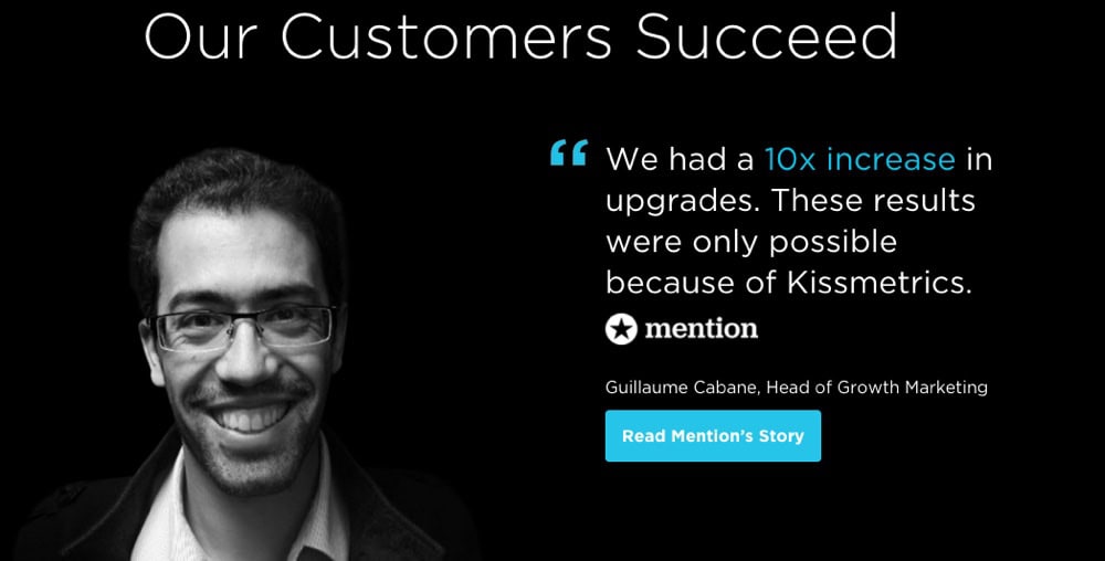 Case Studies Success Stories from our Customers Kissmetrics