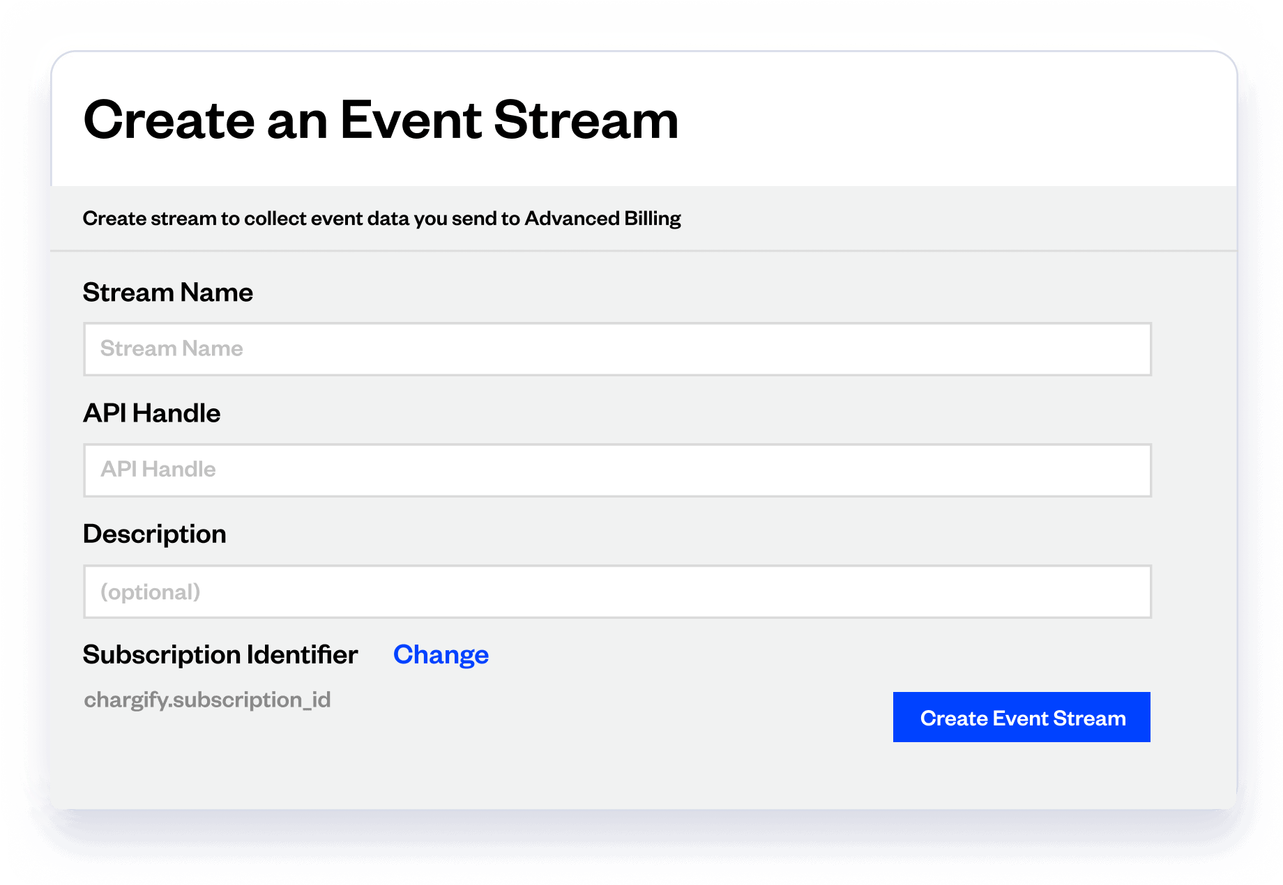 Create Event Stream